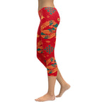 Chinese Dragon Capris