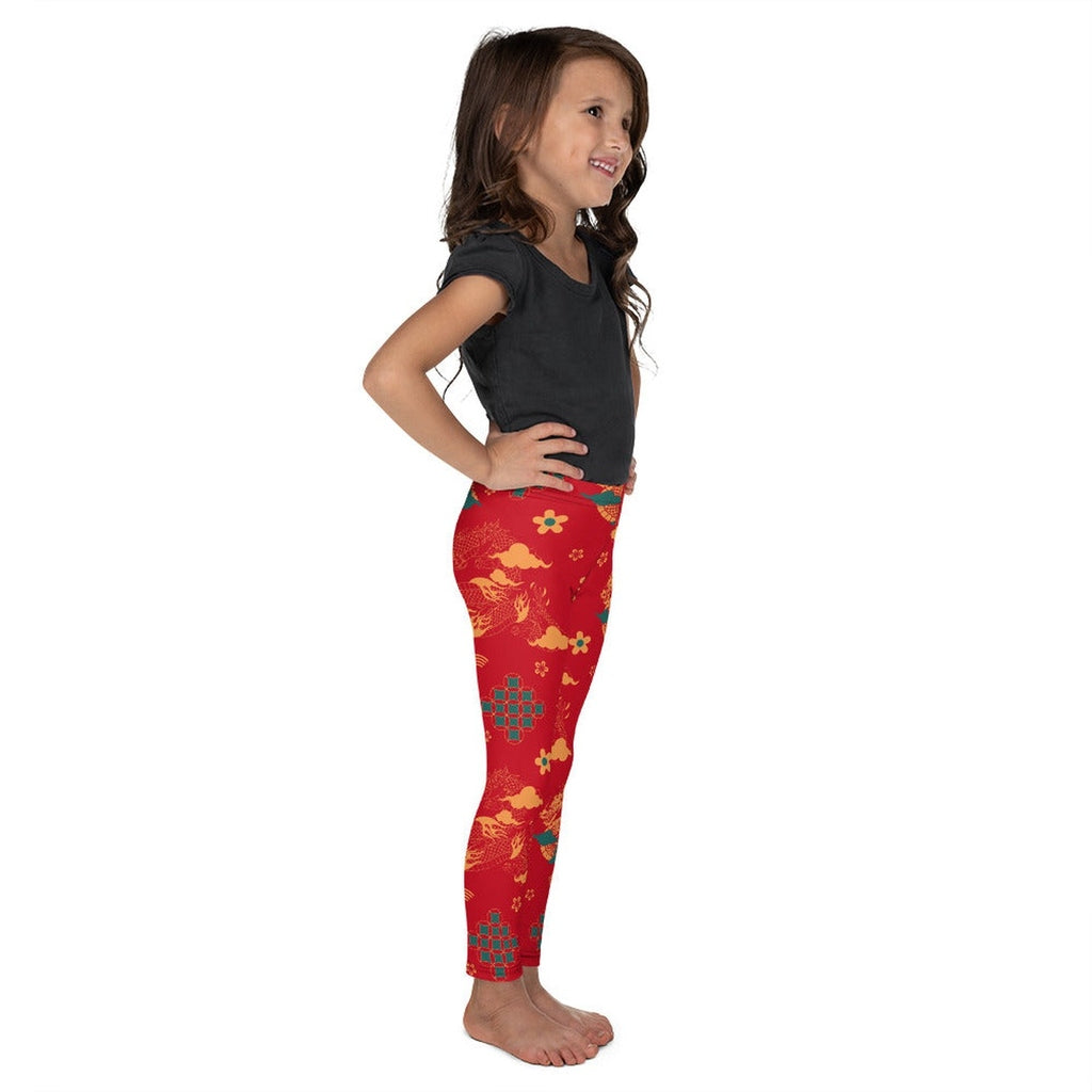 Chinese Dragon Kid's Leggings