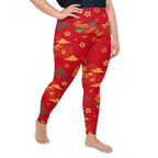 Chinese Dragon Plus Size Leggings