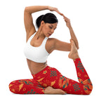 Chinese Dragon Yoga Leggings