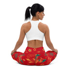 Chinese Dragon Yoga Leggings