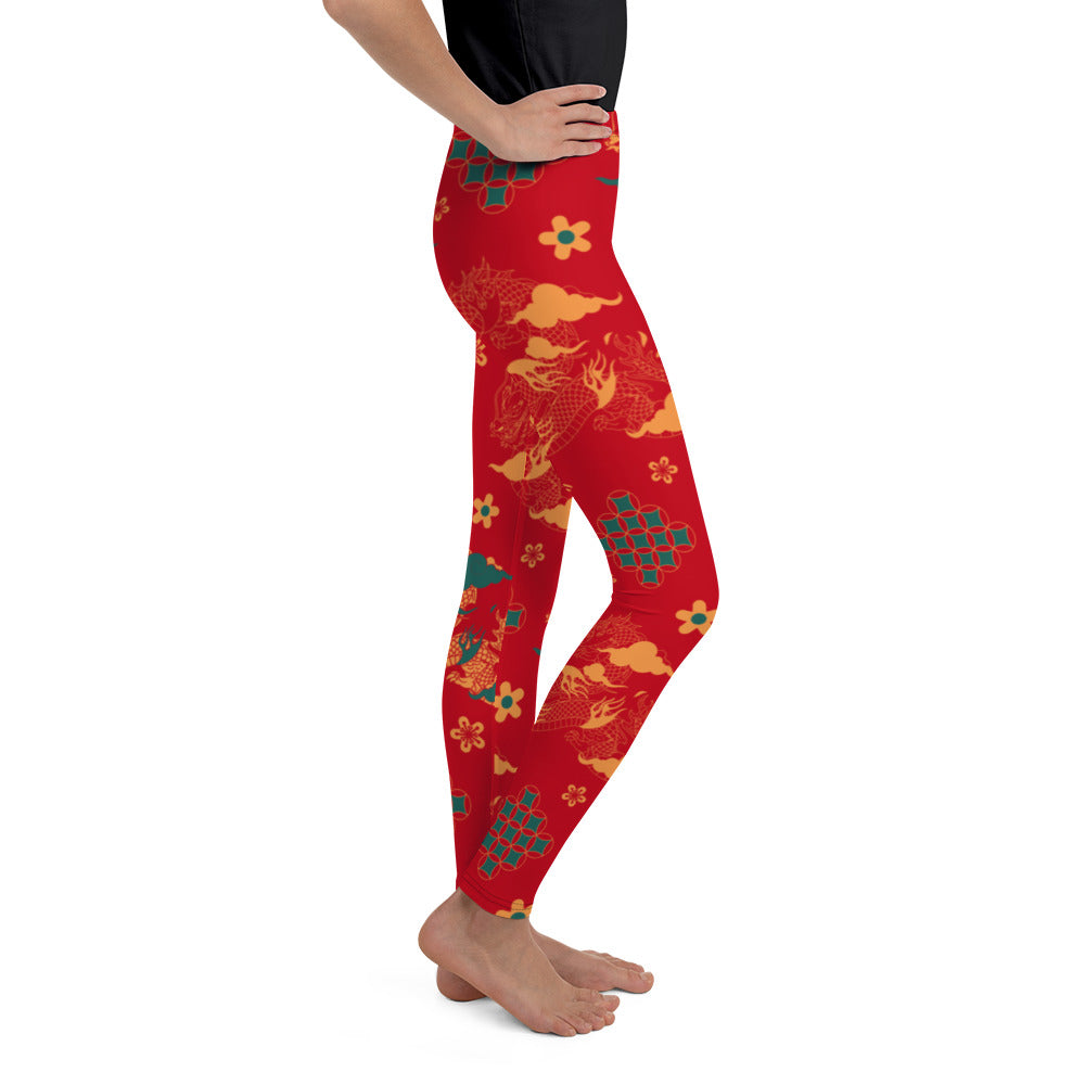 Chinese Dragon Youth Leggings