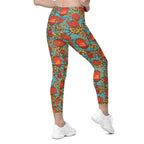 Chinese Festive Leggings With Pockets