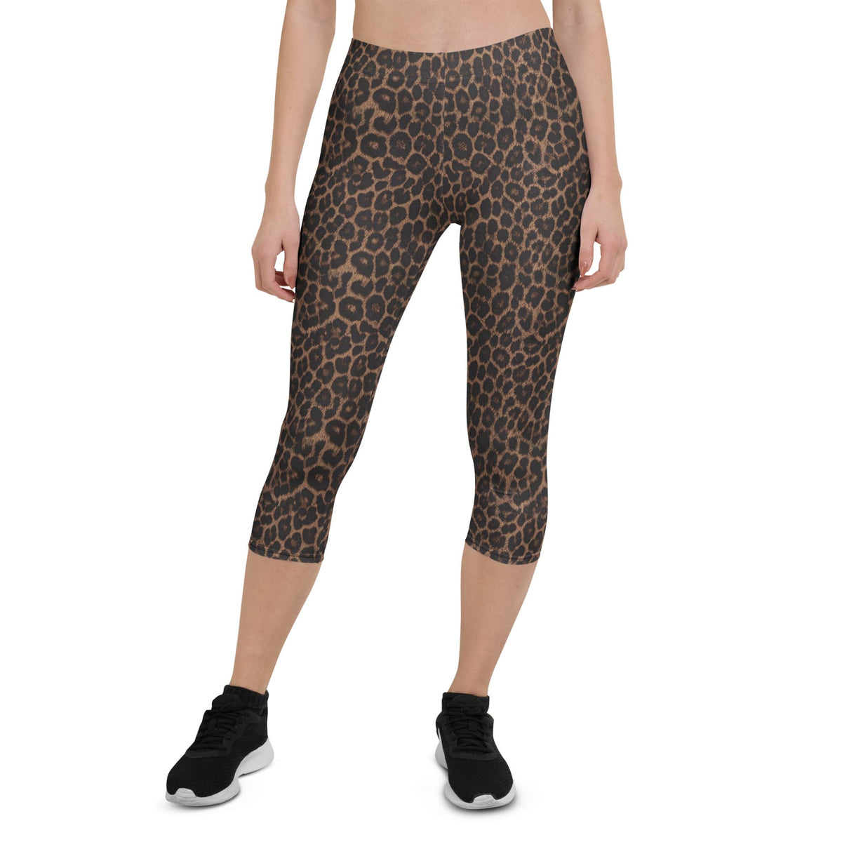 Chocolate Leopard Capris