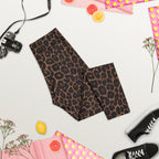 Chocolate Leopard Capris