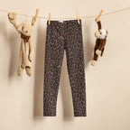 Chocolate Leopard Kid's Leggings
