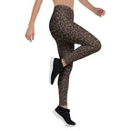 Chocolate Leopard Leggings