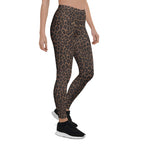 Chocolate Leopard Leggings