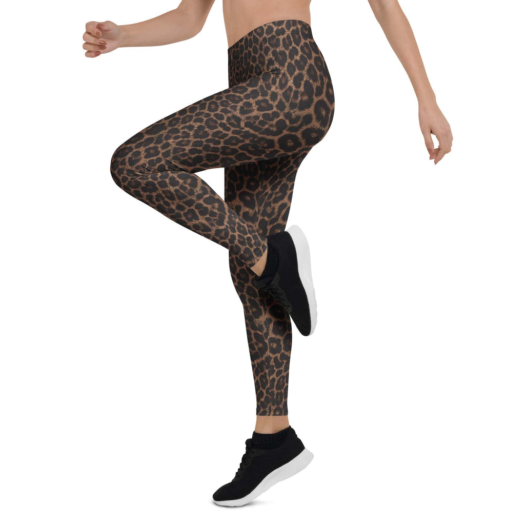 Chocolate Leopard Leggings