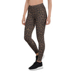 Chocolate Leopard Leggings