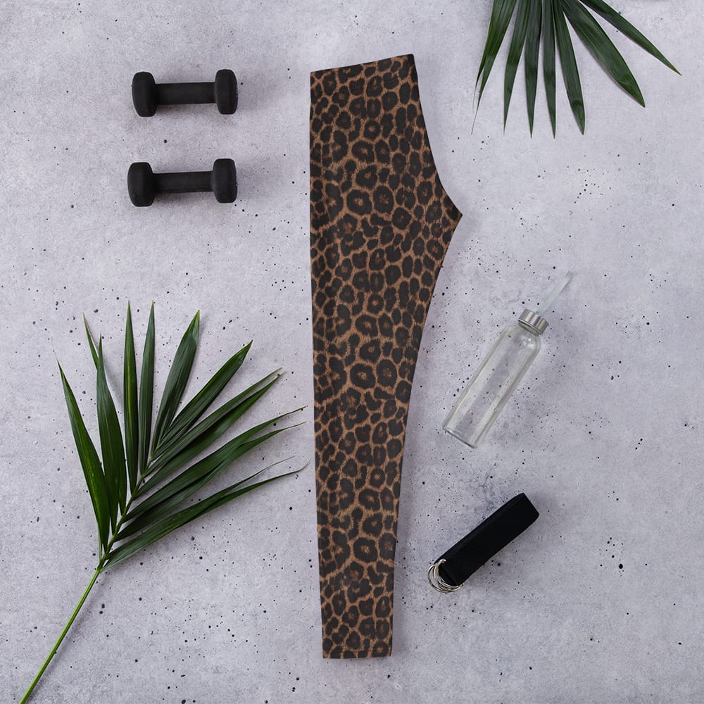 Chocolate Leopard Leggings