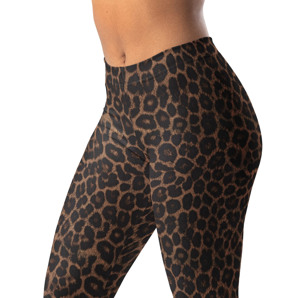 Chocolate Leopard Leggings
