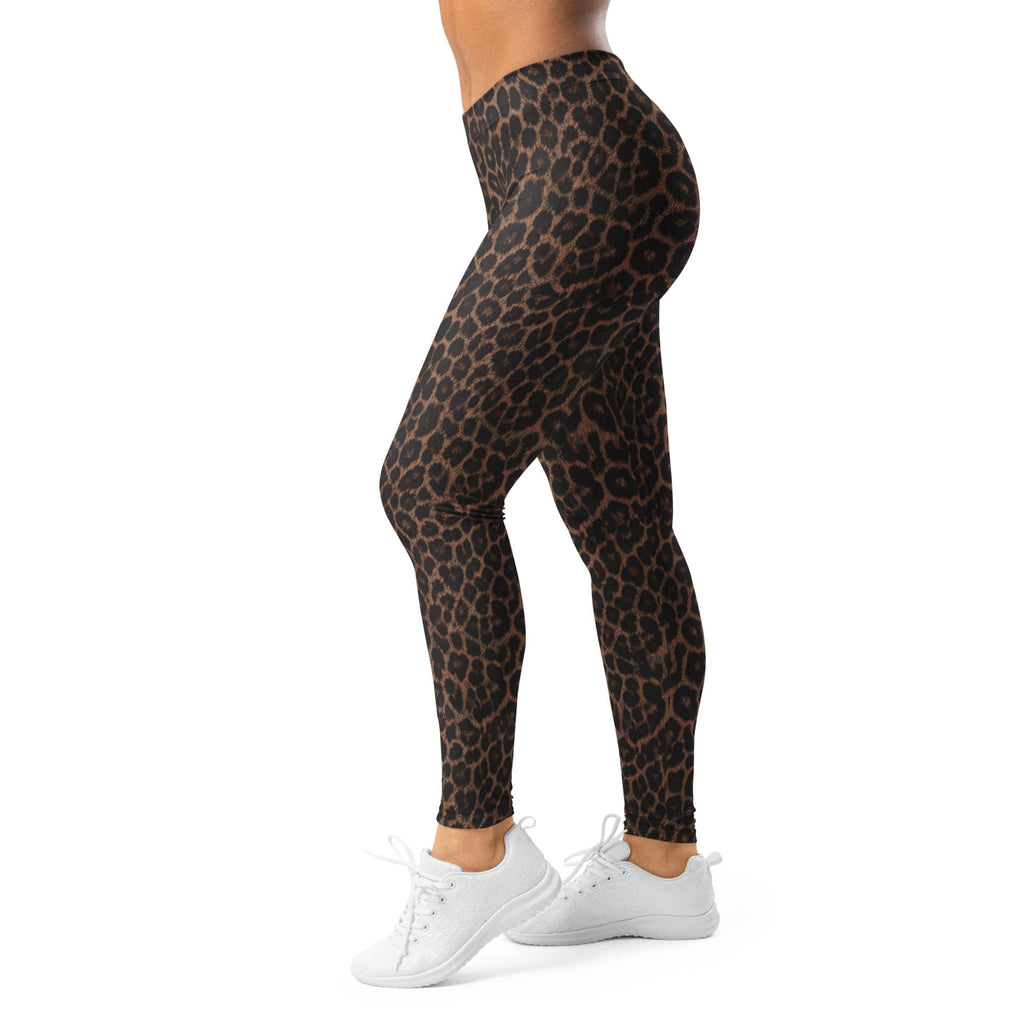 Chocolate Leopard Leggings