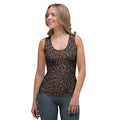 Chocolate Leopard Tank Top