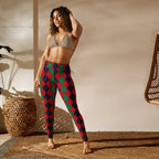 Christmas Argyle Yoga Leggings