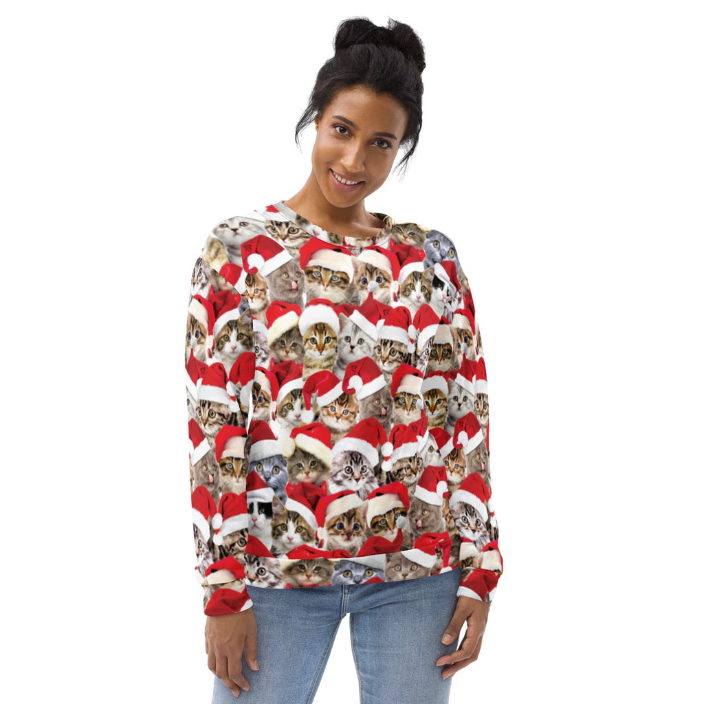 Christmas Cat Sweatshirt