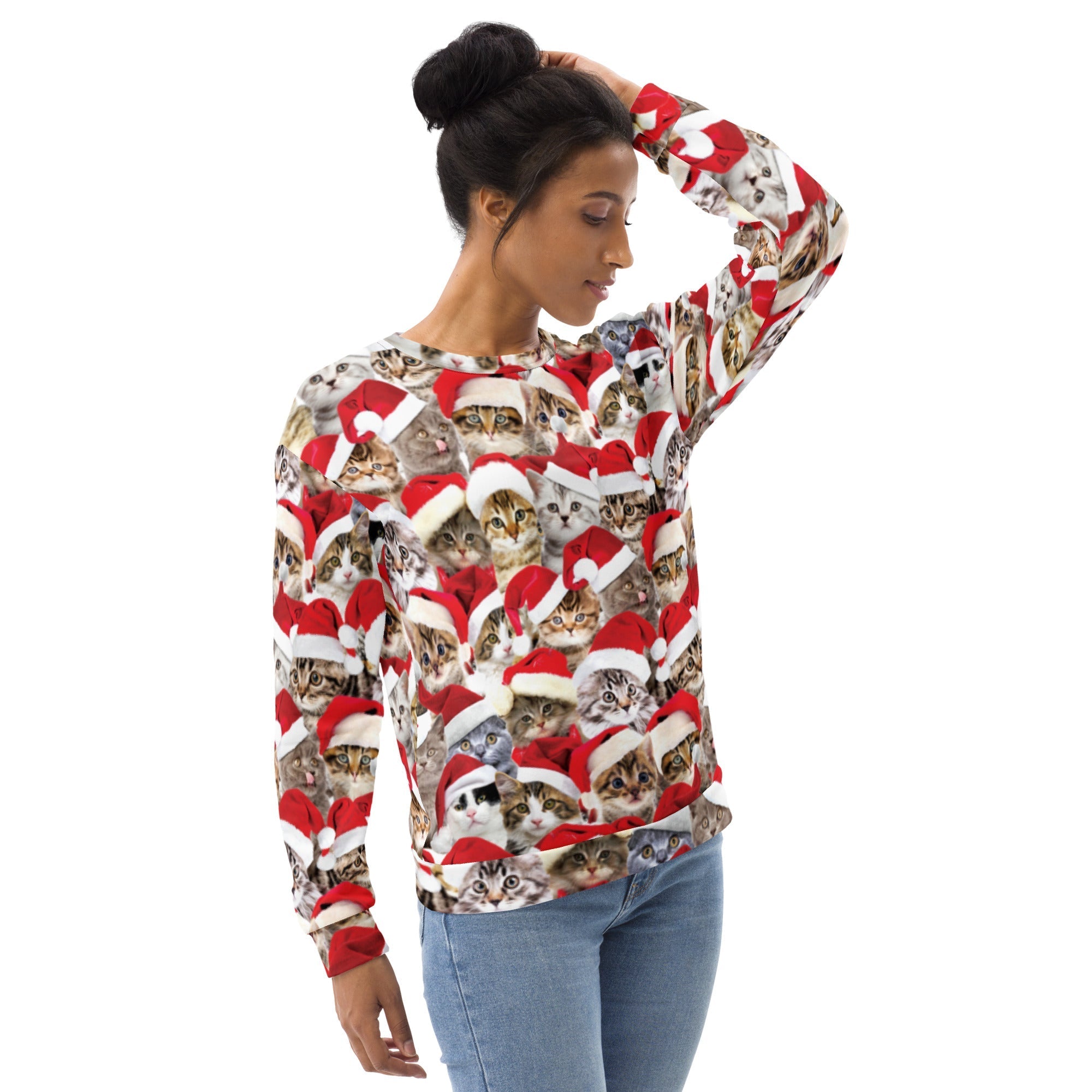 Christmas Cat Sweatshirt