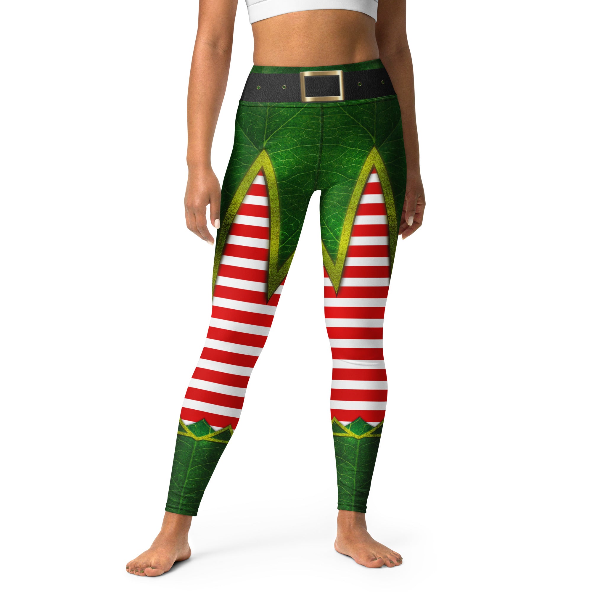 Christmas Elf Yoga Leggings