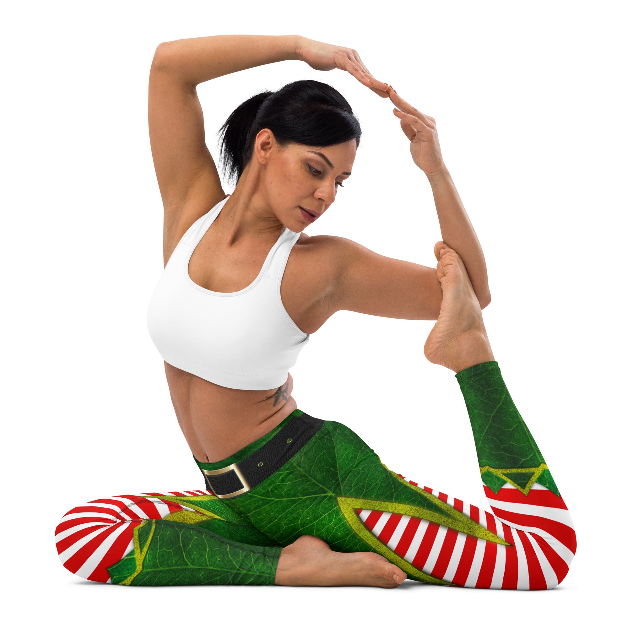 Christmas Elf Yoga Leggings