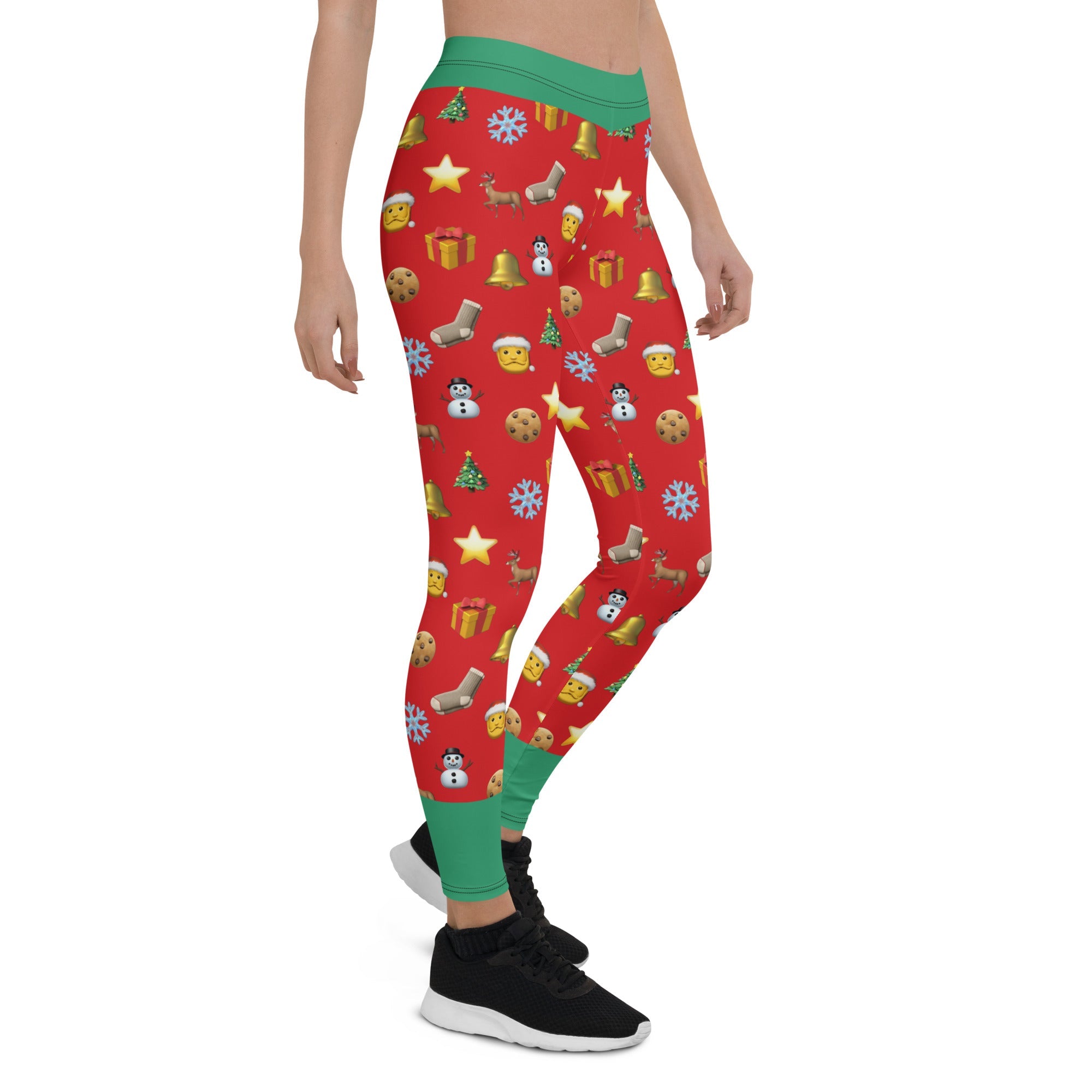 Christmas Emoji Leggings