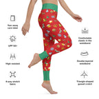 Christmas Emoji Yoga Leggings