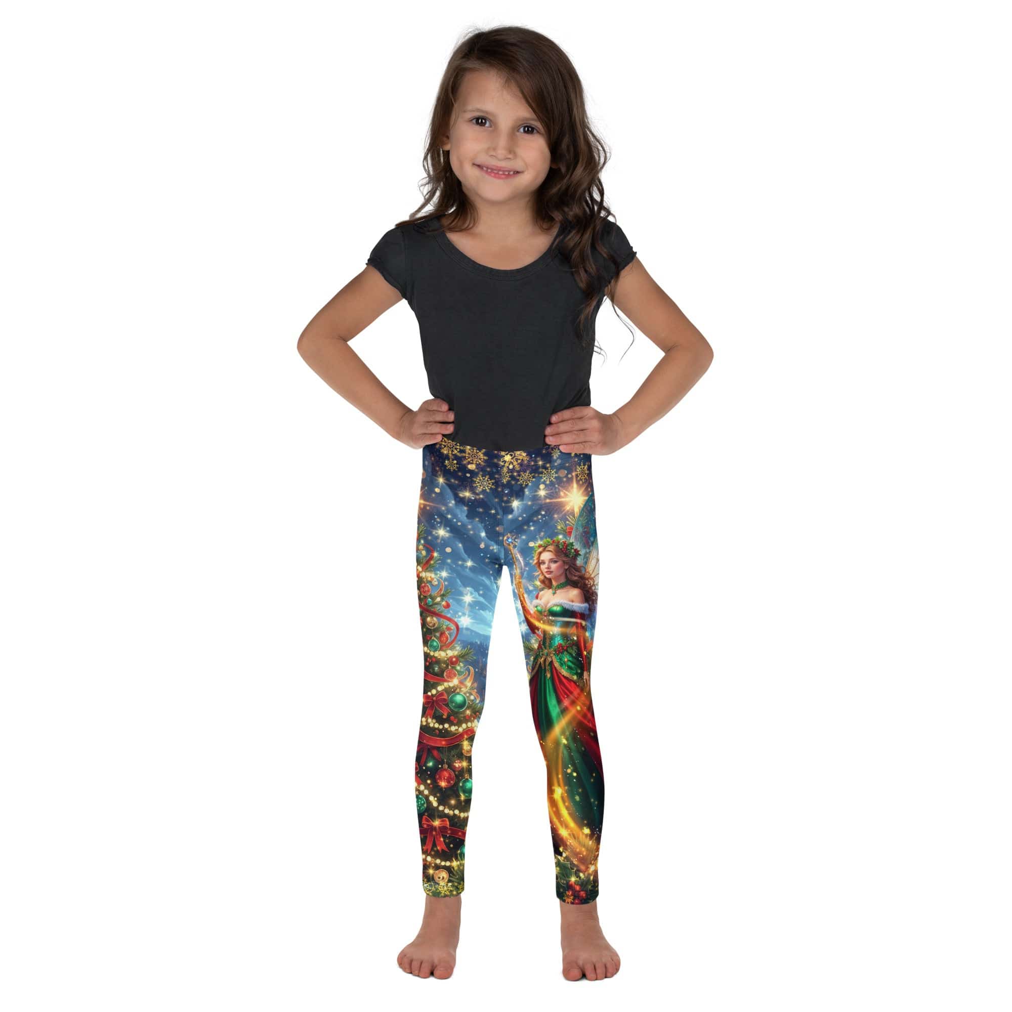 Christmas Fairy Kid's Leggings