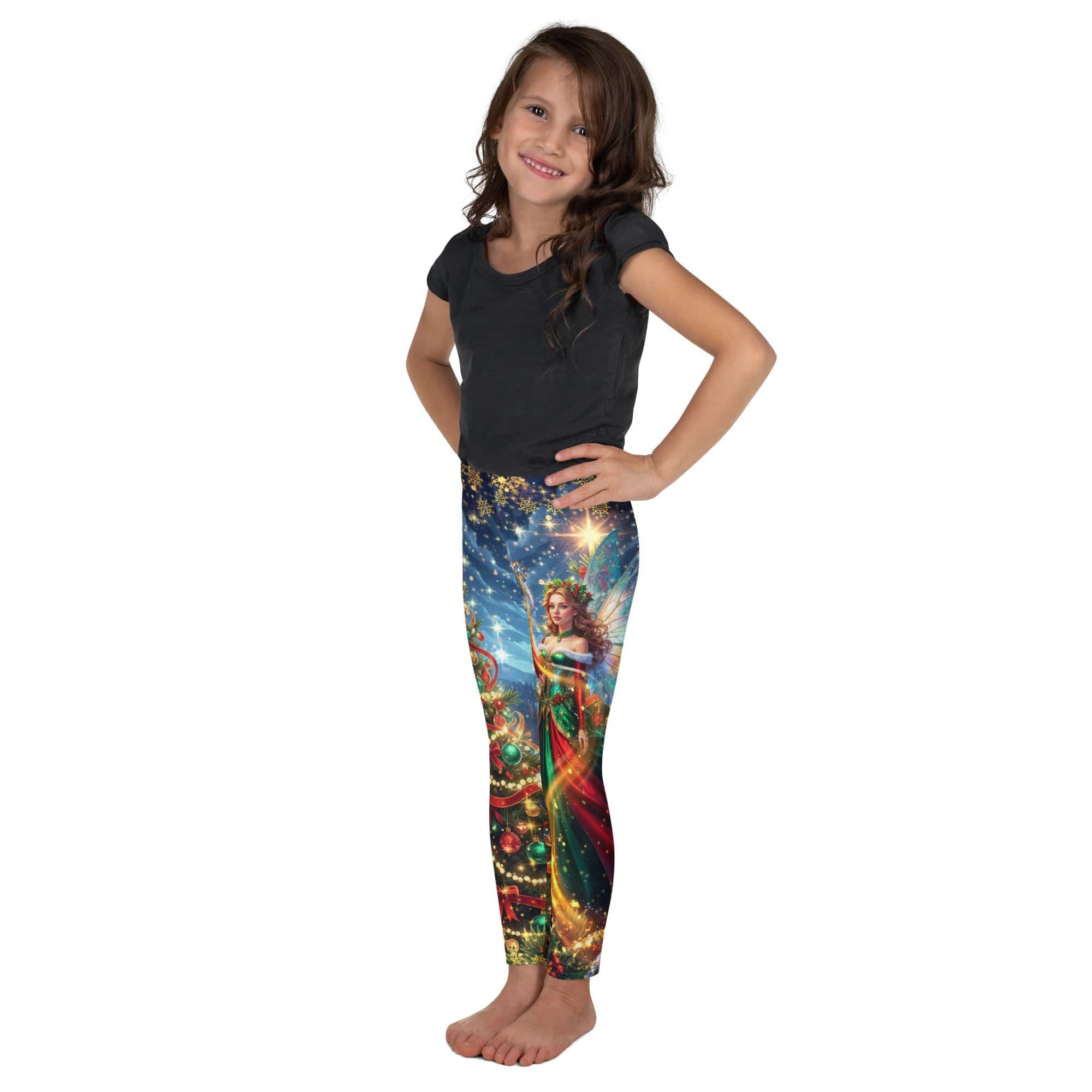 Christmas Fairy Kid's Leggings