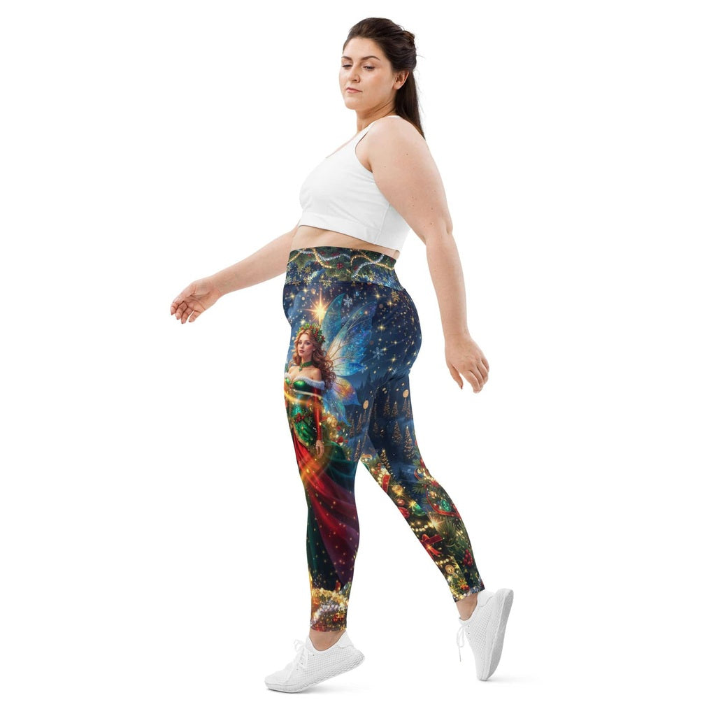 Christmas Fairy Plus Size Leggings