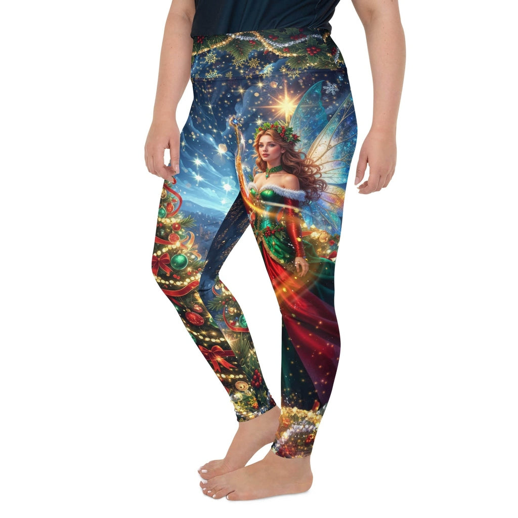 Christmas Fairy Plus Size Leggings