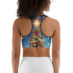 Christmas Fairy Sports Bra