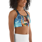 Christmas Fairy Sports Bra