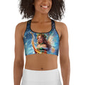 Christmas Fairy Sports Bra
