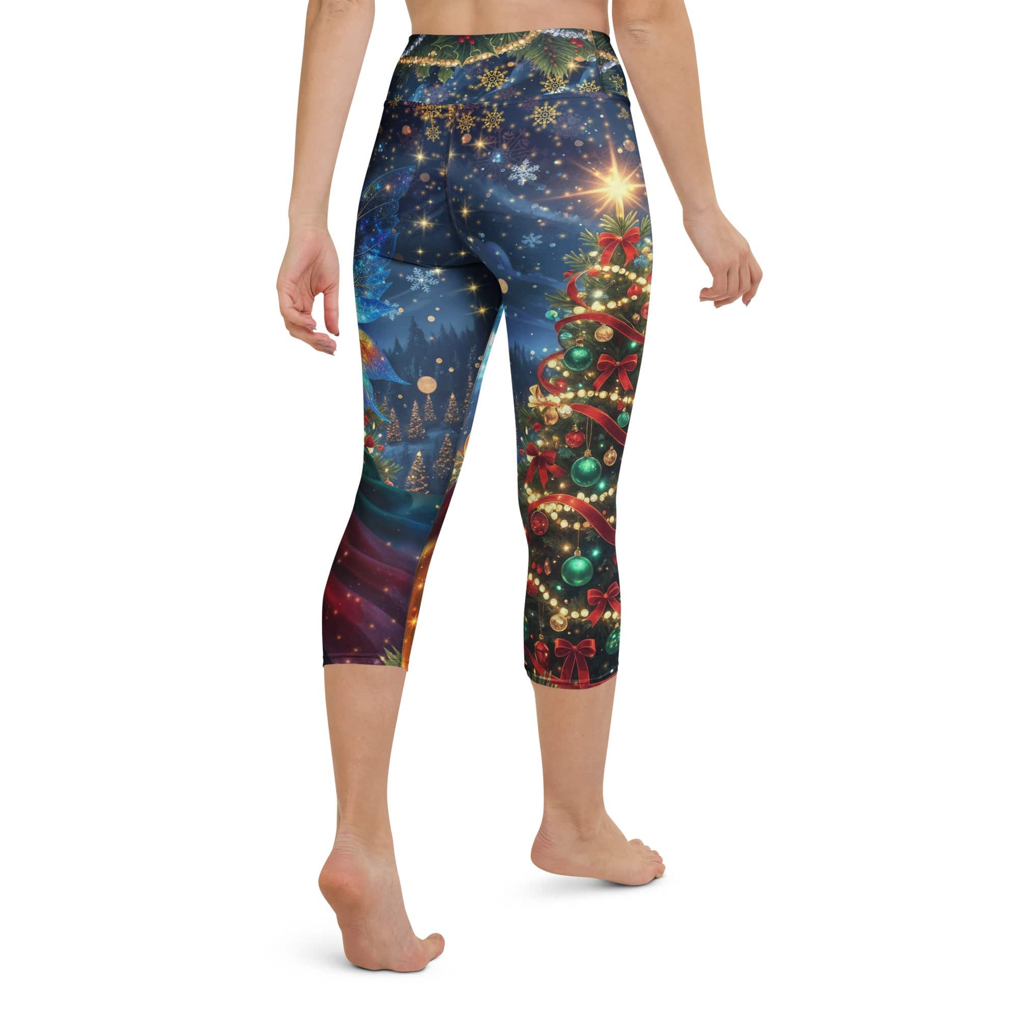 Christmas Fairy Yoga Capris