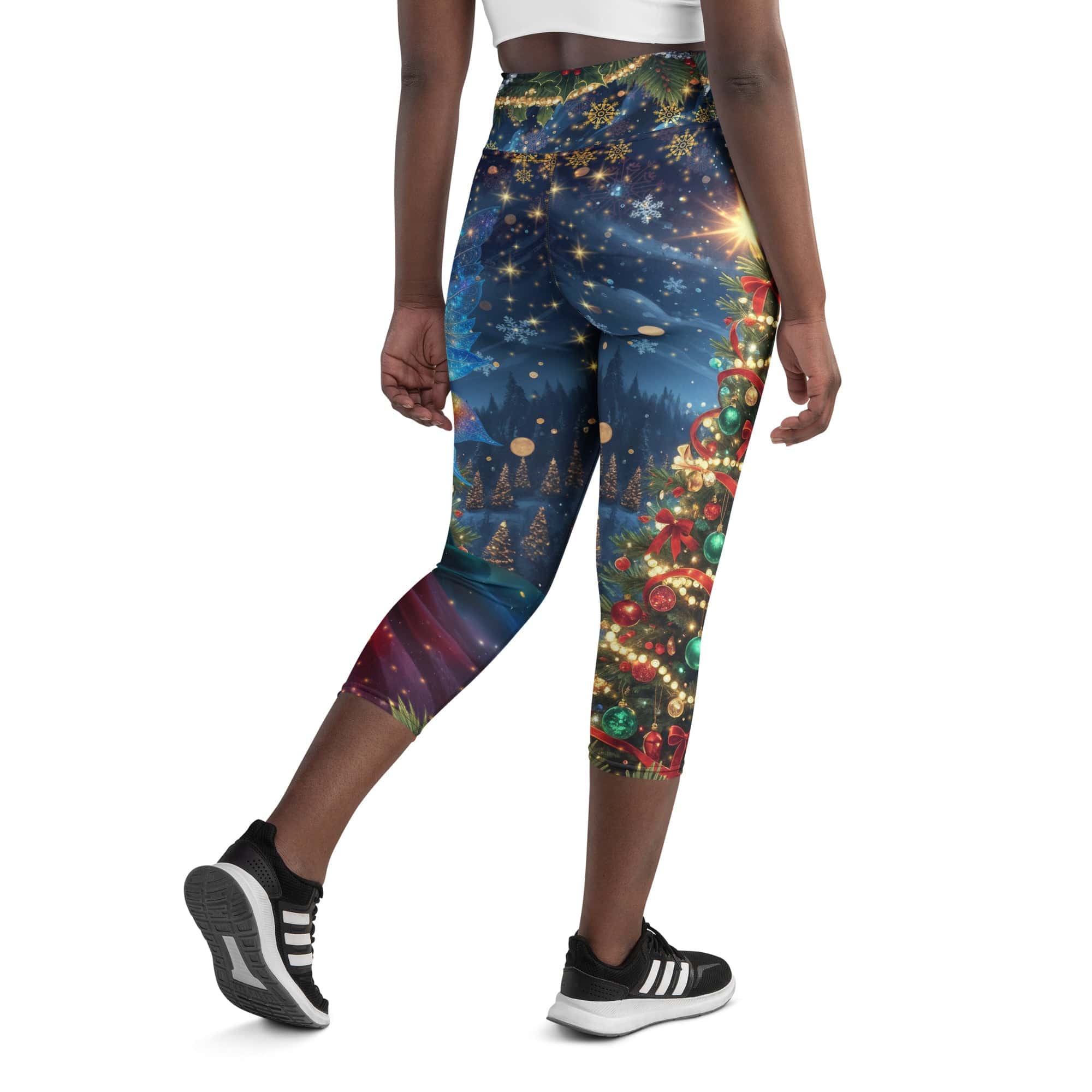 Christmas Fairy Yoga Capris