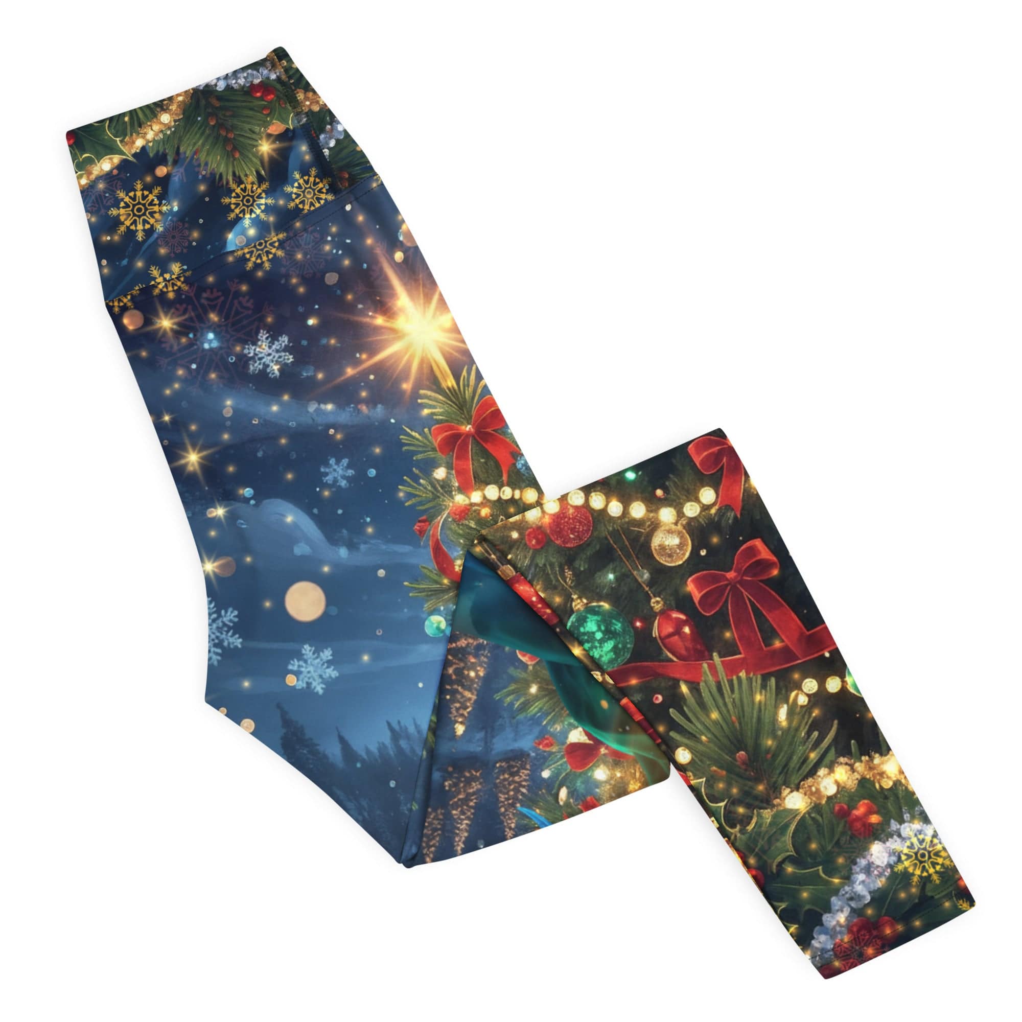 Christmas Fairy Yoga Leggings