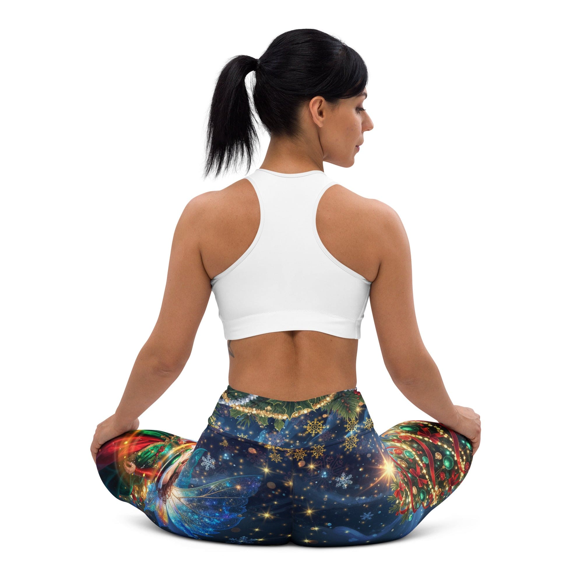 Christmas Fairy Yoga Leggings