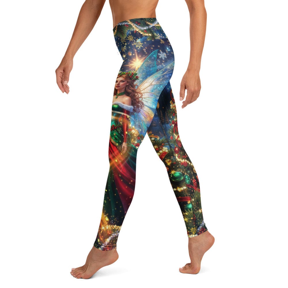 Christmas Fairy Yoga Leggings