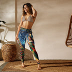 Christmas Fairy Yoga Leggings