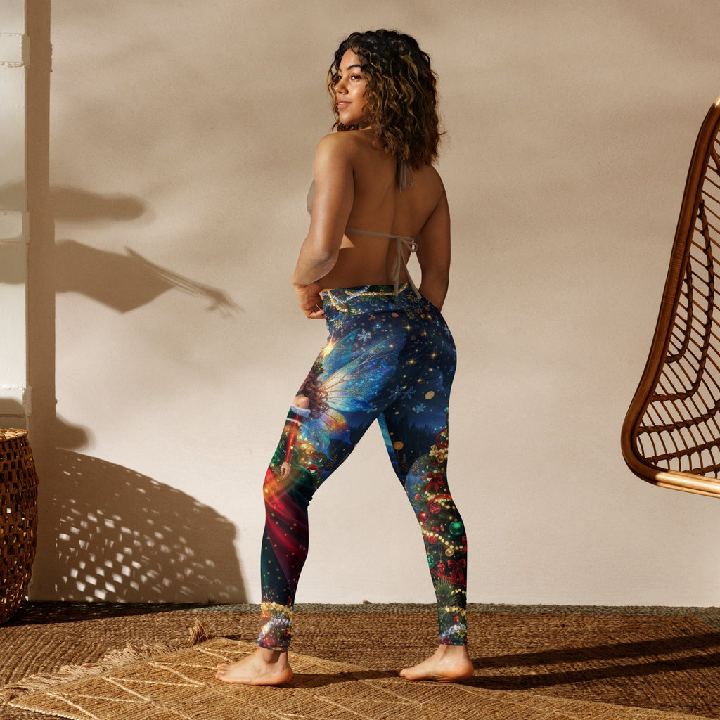 Christmas Fairy Yoga Leggings