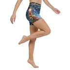 Christmas Fairy Yoga Shorts