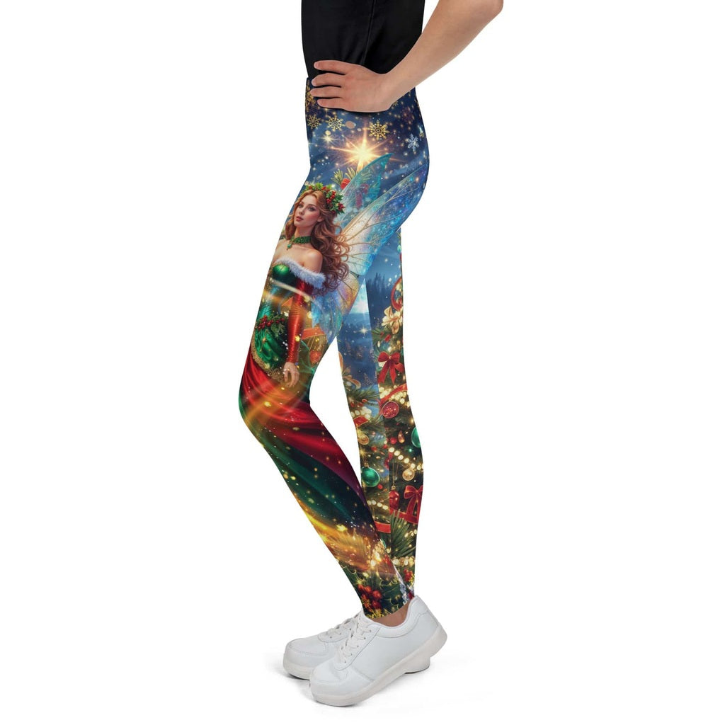 Christmas Fairy Youth Leggings