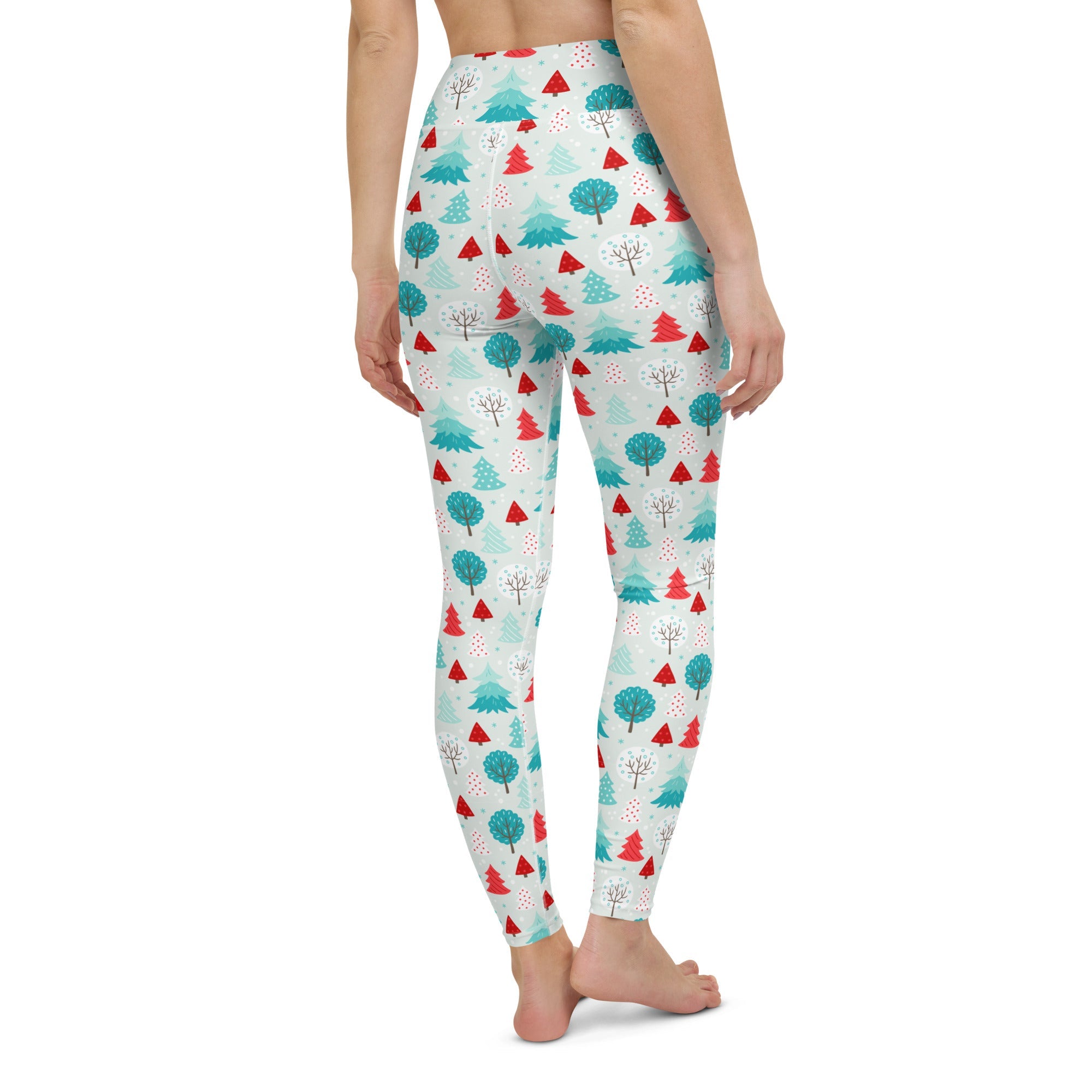 Christmas Forest Yoga Leggings