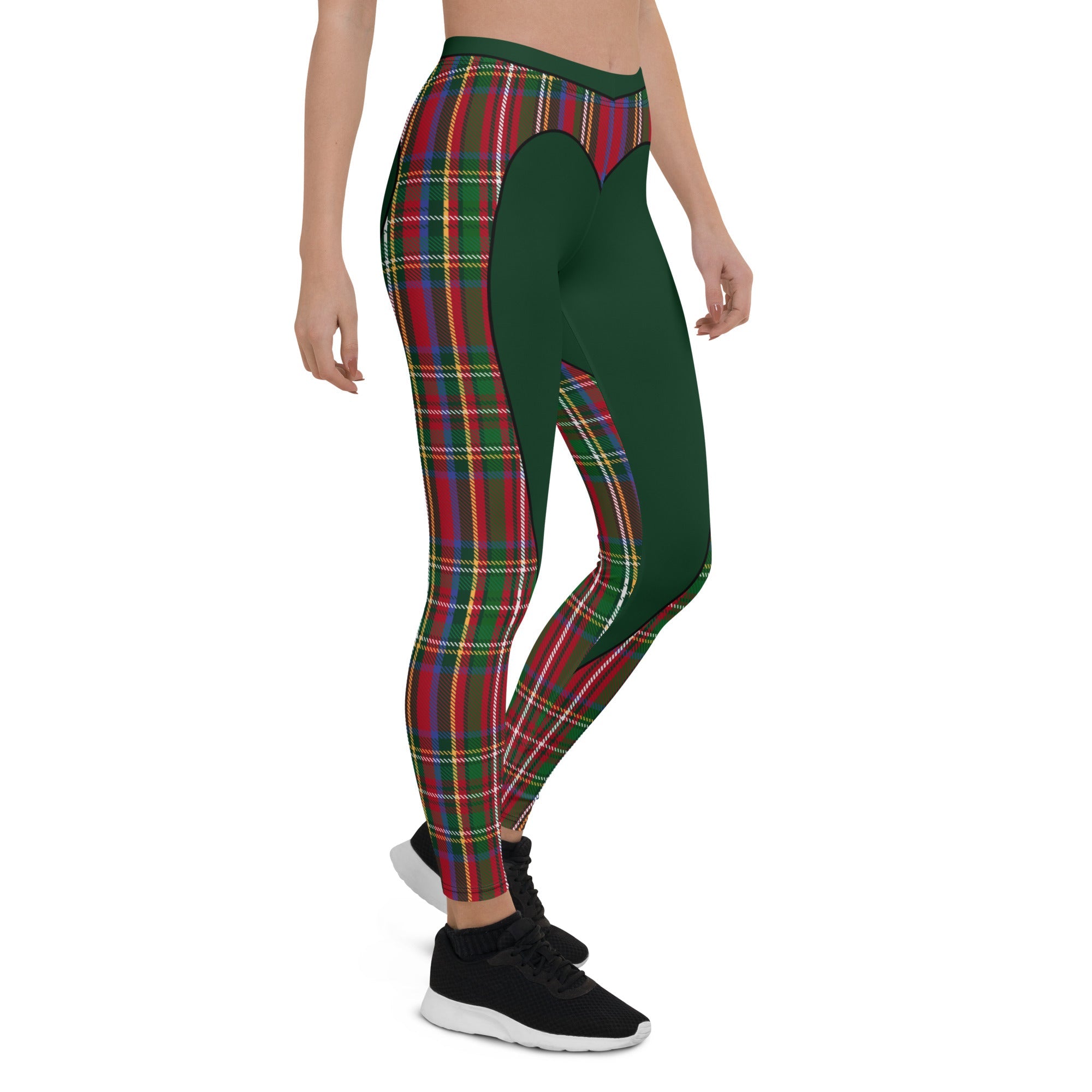 Christmas Heart Shaped Leggings