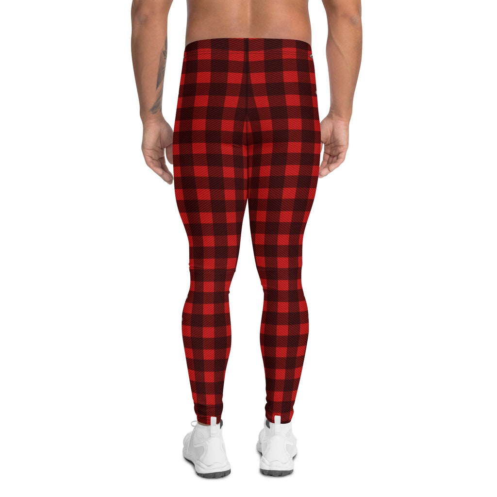 Christmas Lace Up Men's Leggings