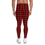 Christmas Lace Up Men's Leggings
