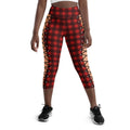 Christmas Lace Up Yoga Capris
