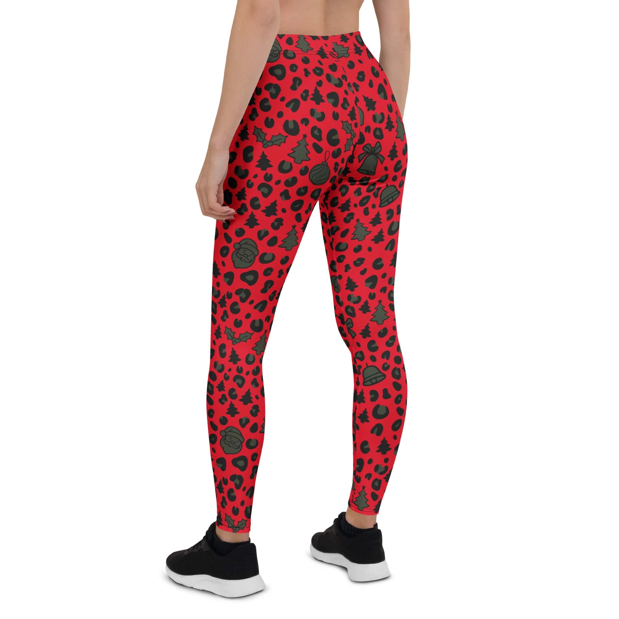Christmas Leopard Leggings