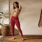 Christmas Leopard Yoga Leggings