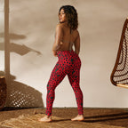 Christmas Leopard Yoga Leggings