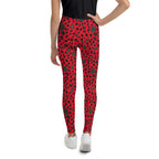 Christmas Leopard Youth Leggings